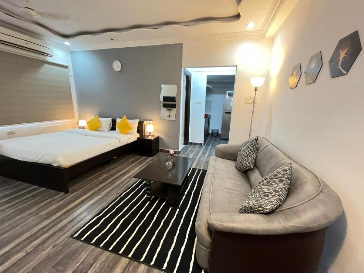 Bedchambers Serviced Apartments, Hyderabad Exterior foto