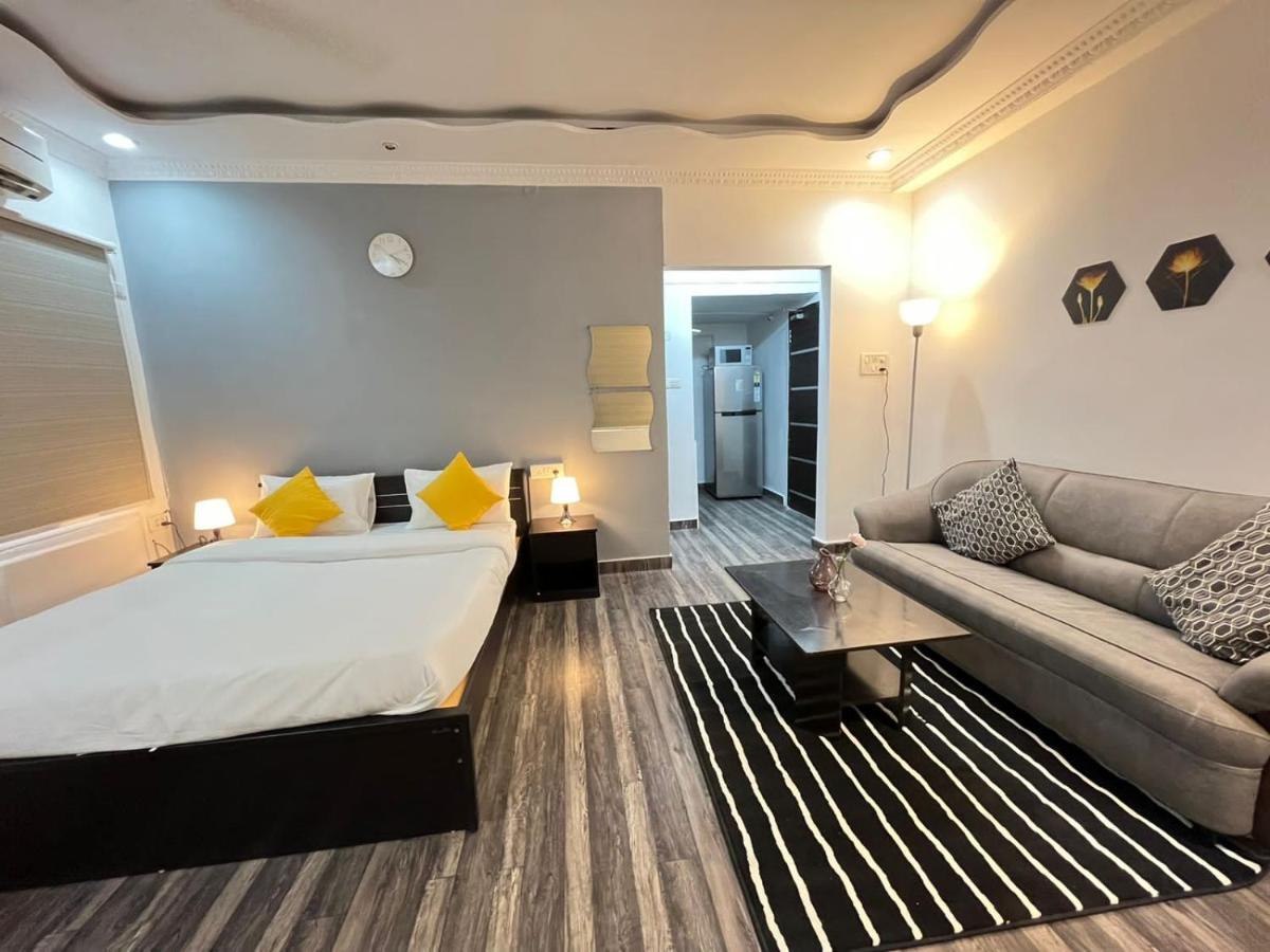 Bedchambers Serviced Apartments, Hyderabad Exterior foto